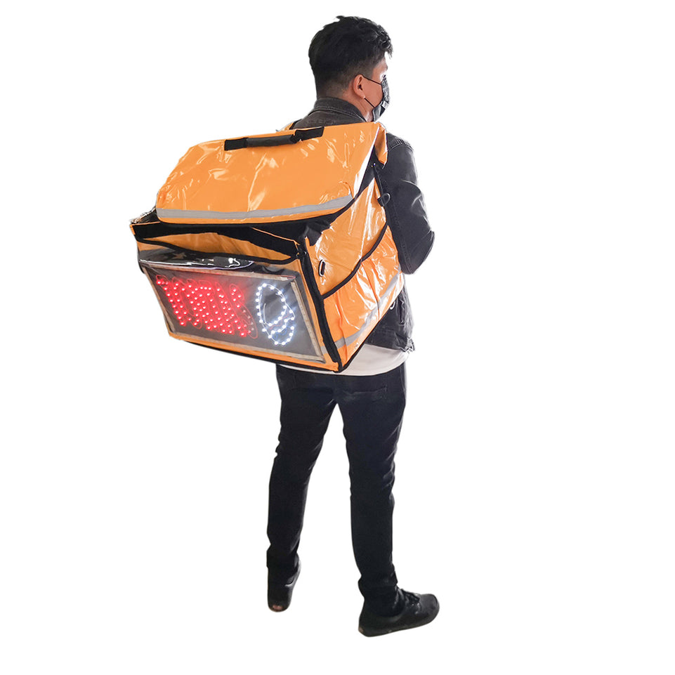 Mochila para reparto térmica con tira LED I MP-BAG1Y