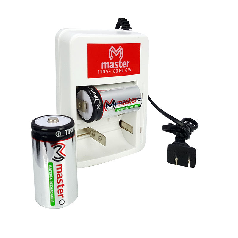 Cargador de Baterías Recargables Tamaño D – 2 Espacios