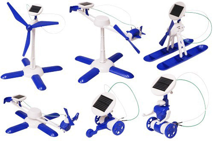 Kit solar educativo de armado 6 en 1 | MP-KITSOLAR6-1