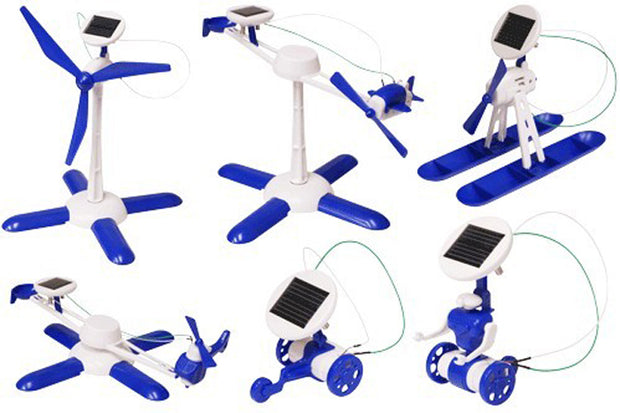 Kit solar educativo de armado 6 en 1 | MP-KITSOLAR6-1