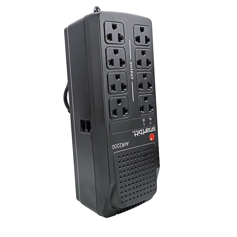 Regulador electrónico automático de voltaje | MP-REG2200X8