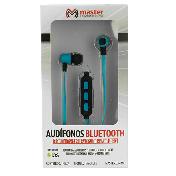 Audífonos deportivos bluetooth | MS-BLUEB