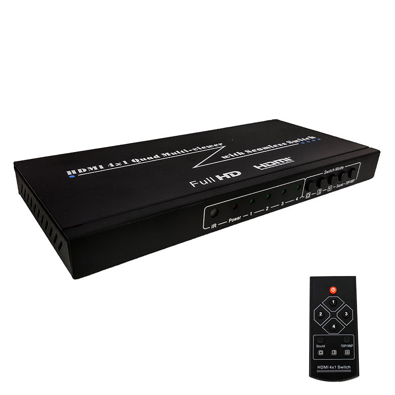 Combinador de señal HDMI, 4 señales en 1 pantalla | MV-HDMI-DI