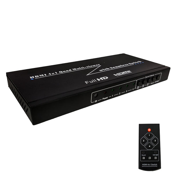 Combinador de señal HDMI, 4 señales en 1 pantalla | MV-HDMI-DI
