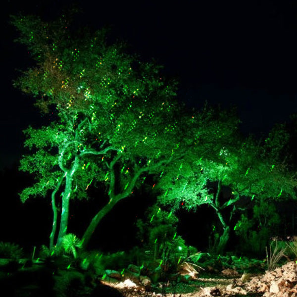 Luz láser para jardín dos colores de proyección | RC-GARDENLIGHT
