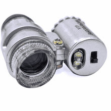 Cargar imagen en el visor de la galería, Mini microscopio de bolsillo con 45x y luz led | WE-MG1008MICROS
