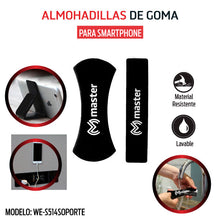 Cargar imagen en el visor de la galería, Kit de almohadillas de goma para smartphone | WE-S514SOPORTE