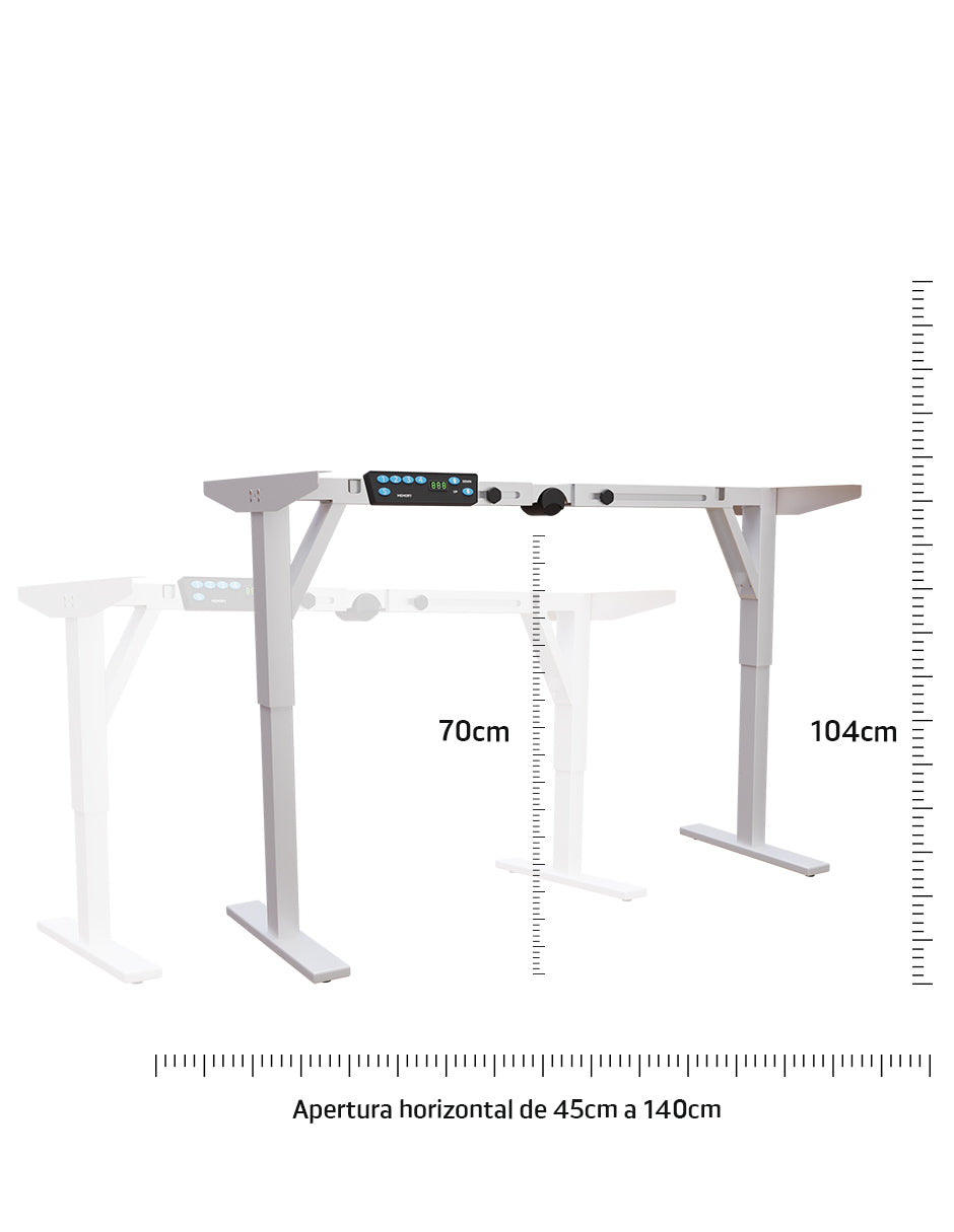 Escritorio inteligente ajustable soporta 50 kilos | HO-SMARTDESK